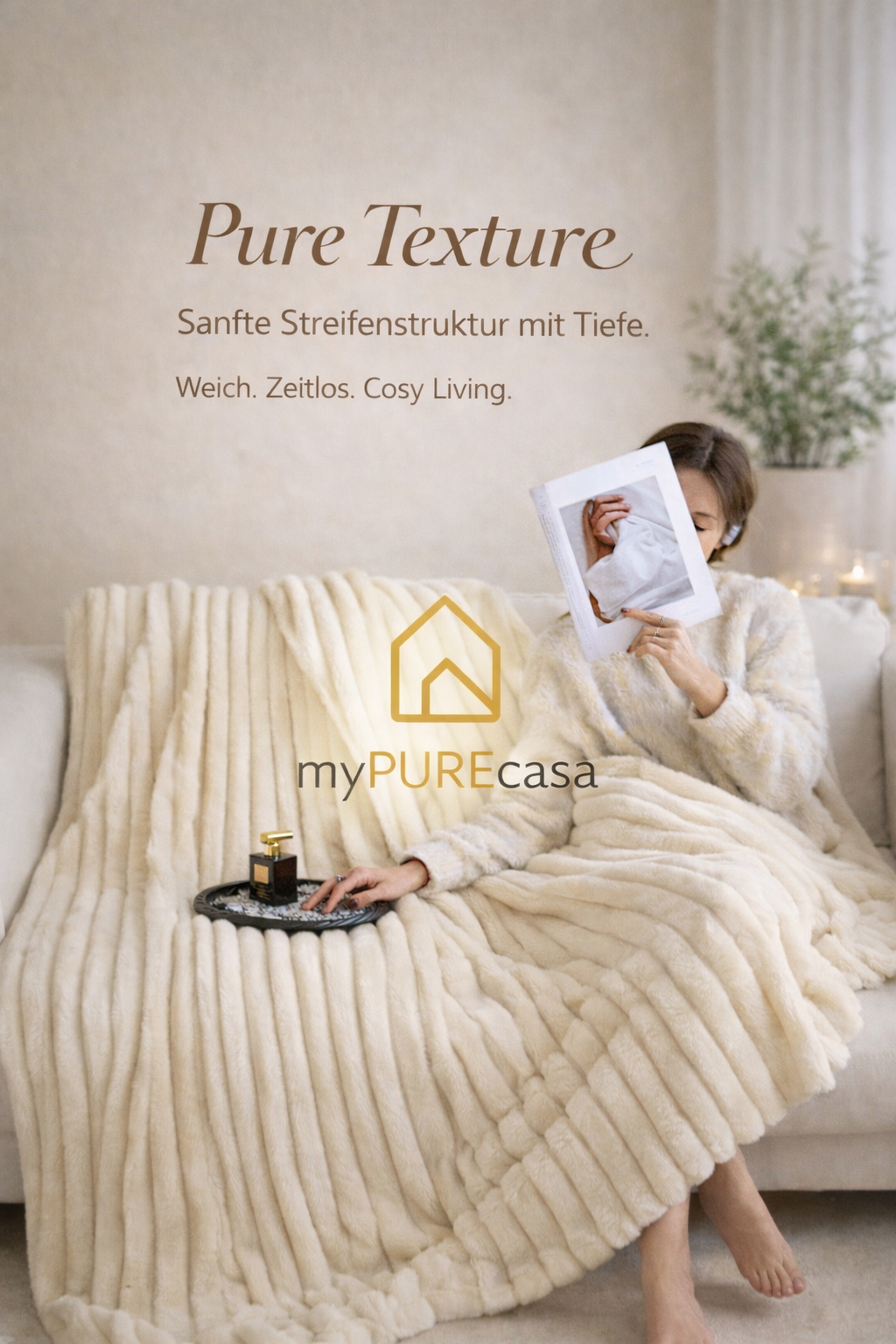 cosy Kuscheldecke verschiedene Farben